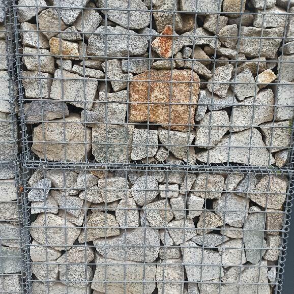 Kamień szary łupek granitowy do gabionu do ogrodzenia granit