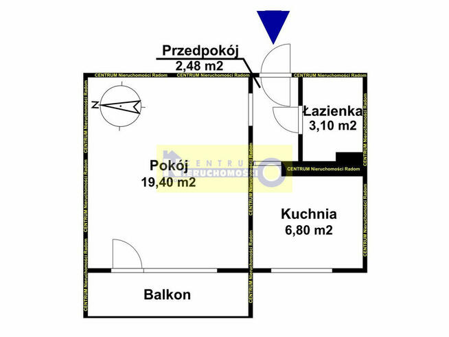 Gołębiów, M2 31,78 m2, ul. Skorupki