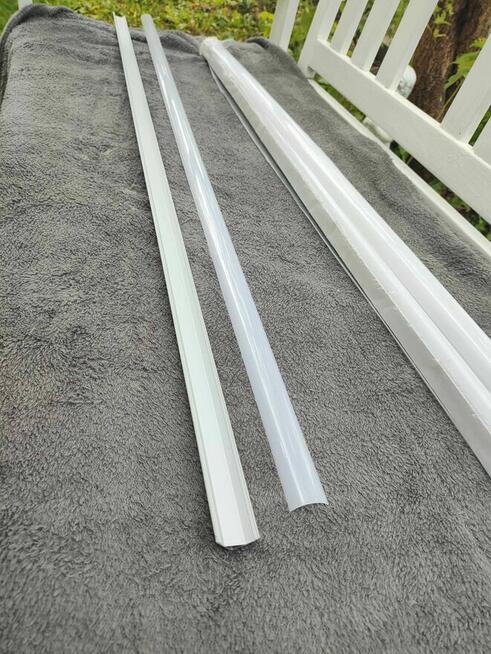 PROFIL taśma LED narożny kątowy z szybka do taśm lampek lamp