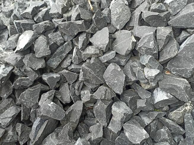 Grys Bazaltowy Czarny Kamień Bazalt Granitowy Kora żwir