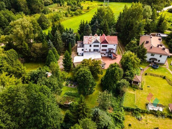 Dom i zabudowania na 1,19 ha działce ok. Olsztyna