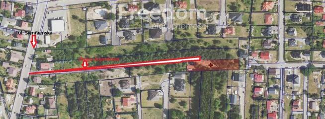 Ul. Siennieńska – nr działki 12/2