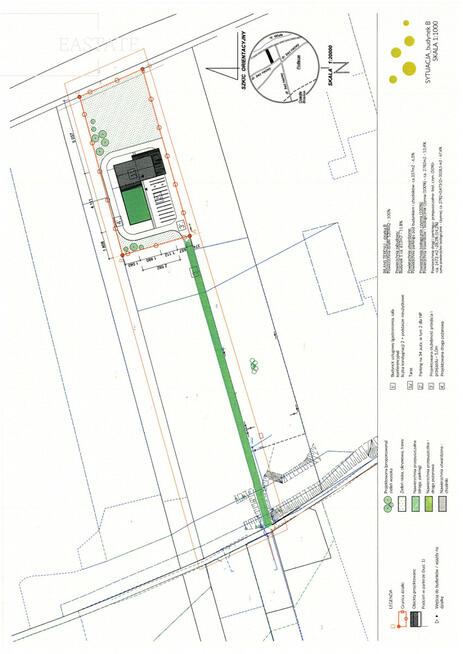 Działka usługowa Podłęcze gm. Góra Kalwaria,