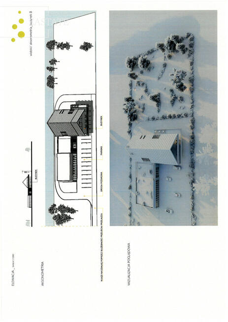 Działka usługowa Podłęcze gm. Góra Kalwaria,