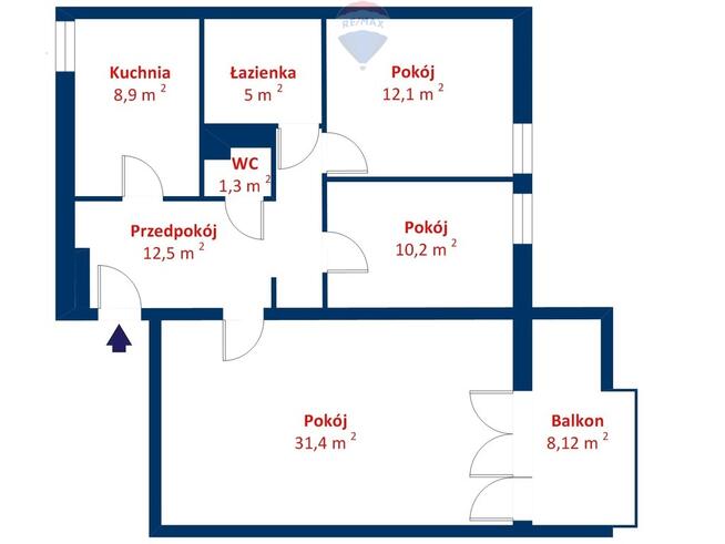 Mieszkanie 3 pokoje apartamentowiec z basenem