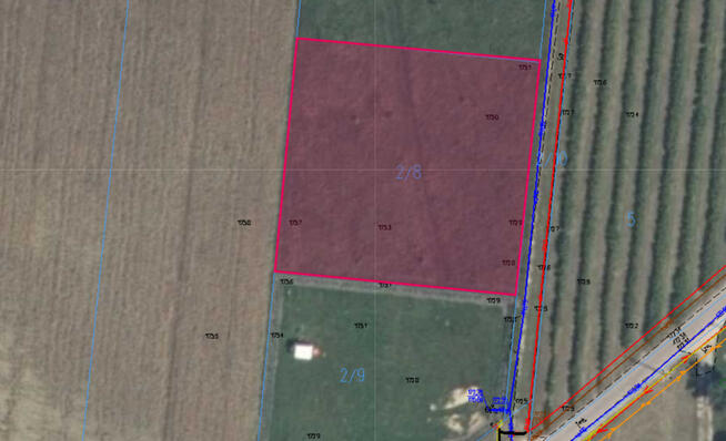 Piękna działka budowlana w Grubalach