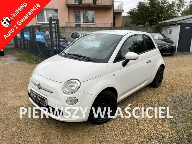 Fiat 500 Zarejestrowany Klima Alu El szyby Tryb City  BEzwypadk Długie Opłaty