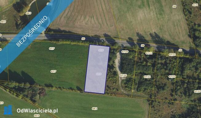 Działka 67/9 w miejscowości Dębogórze