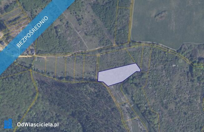 Działka 398/16 w Pręgowie Górnym