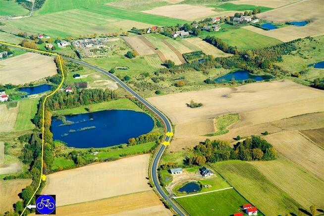 Działka rekreacyjna Jarogniew gm. Gościno