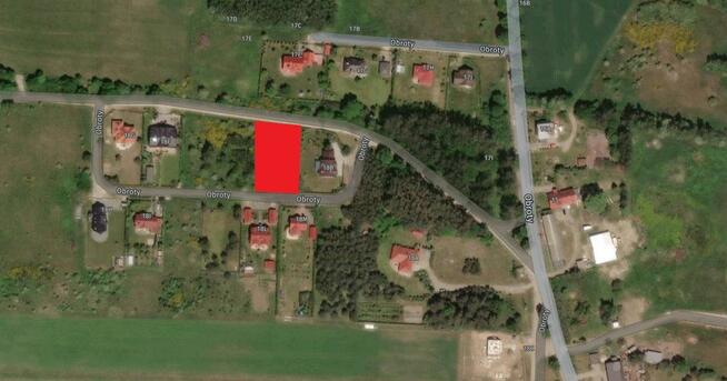 Działka budowlana Obroty gm. Kołobrzeg, Obroty