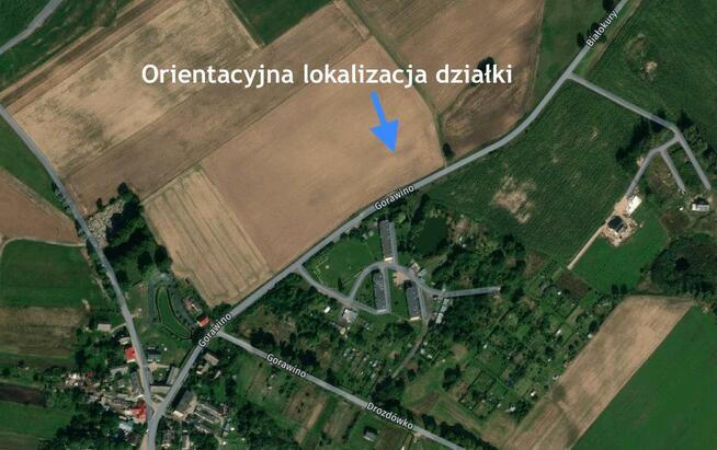 Działka budowlana Gorawino gm. Rymań, Gorawino