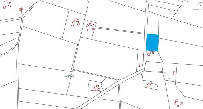Działka budowlana Morowo gm. Siemyśl, Morowo