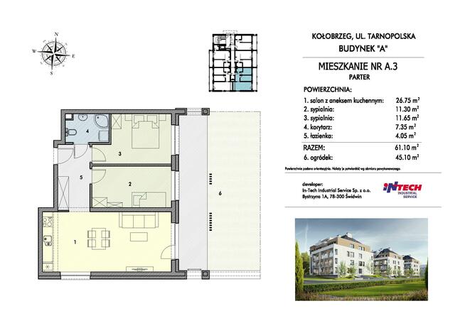 Mieszkanie Kołobrzeg Podczele