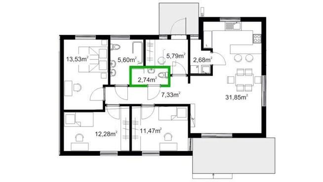 Dom Kukinka gm. Ustronie Morskie