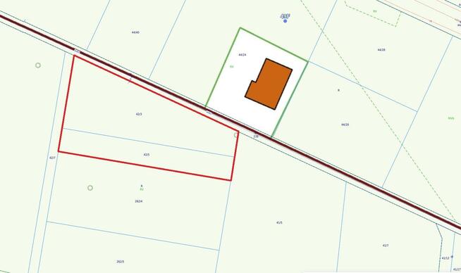 Działka Stary Borek gm. Kołobrzeg