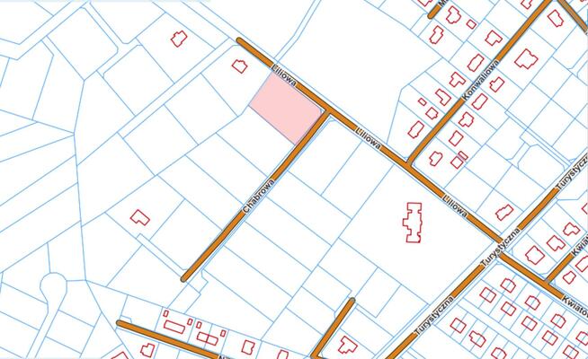 Działka budowlana Zieleniewo gm. Kołobrzeg, Chabrowa