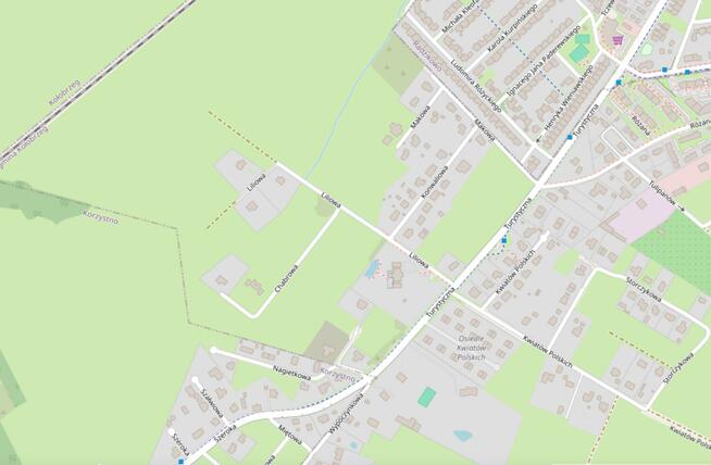 Działka budowlana Zieleniewo gm. Kołobrzeg, Chabrowa