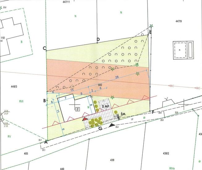 Działka budowlana Charzyno gm. Siemyśl Charzyno