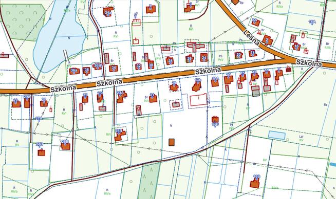 Działka budowlana Charzyno gm. Siemyśl Charzyno