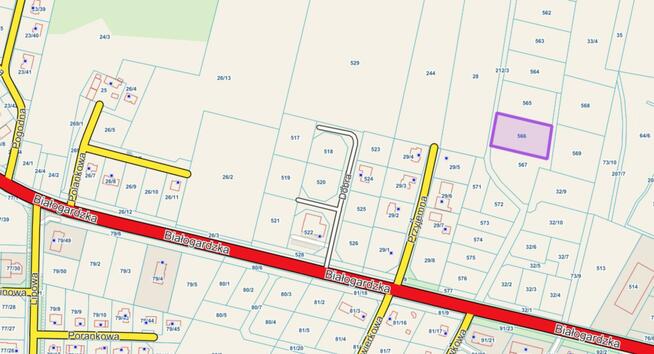 Działka rolna Niekanin gm. Kołobrzeg, Niekanin