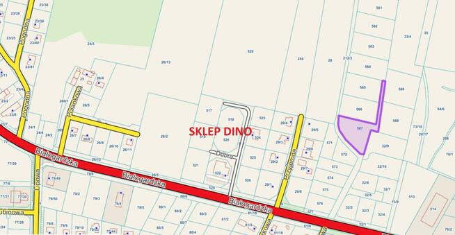 Działka rolna Niekanin gm. Kołobrzeg, Niekanin