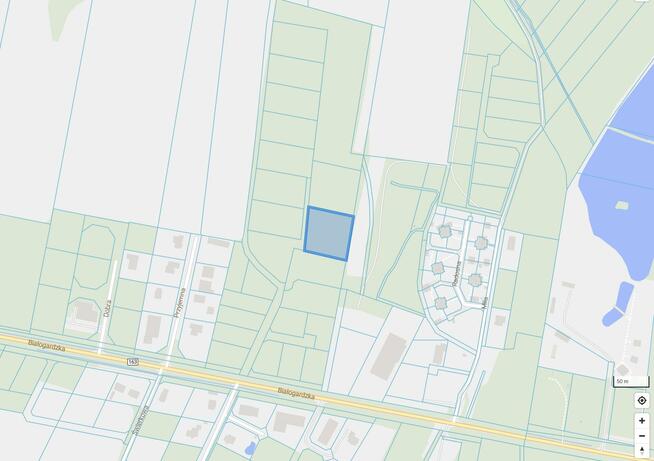 Działka rolna Niekanin gm. Kołobrzeg, Niekanin