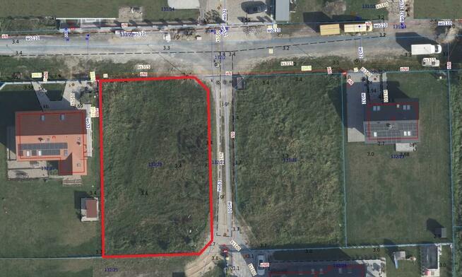 Działka budowlana Grzybowo gm. Kołobrzeg, Bursztynowa