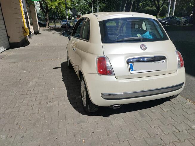 Fiat 500 Biala Perla Benzyna