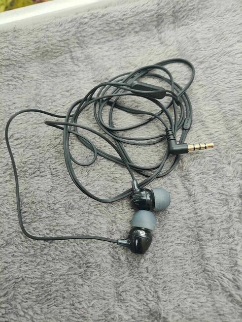 Słuchawki przewodowe Sony czarne Douszne do MP3 MP4 telefonu