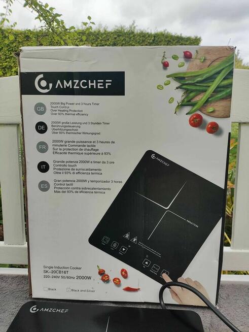 Pojedyncza płyta indukcyjna Kuchenka Maszynka elektryczna