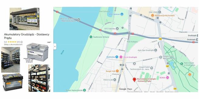 Akumulator Arctic 45Ah 380A Chopina20 GRUDZIĄDZ Skoda VW KIA