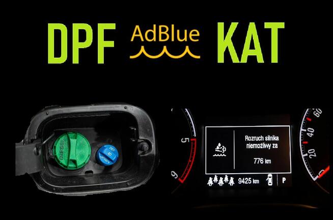 AdBlue SCR DPF EGR NOx FAP DTC GPF Off wyłącz, usuń, maps