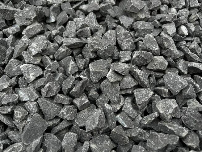 Grys Bazaltowy Czarny Kamień Bazalt Granitowy Kora żwir