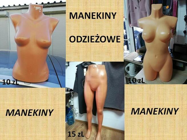 Manekiny odzieżowe - sprzedam