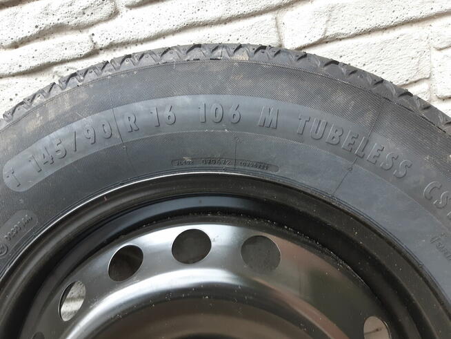 Koło dojazdowe zapasowe Continental 145/90R16 Nissan Renault