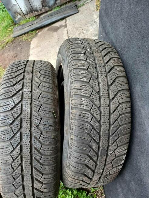Opony zimowe na felgach stalowych