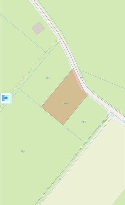 Działka budowlana rekreacyjna w Bieszczadach