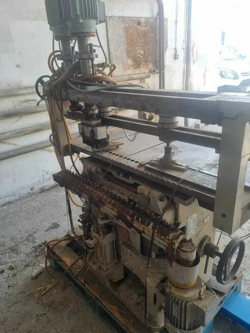 Wiertarka wielowrzecionowa stolikowa pionowa i pozioma wrzec