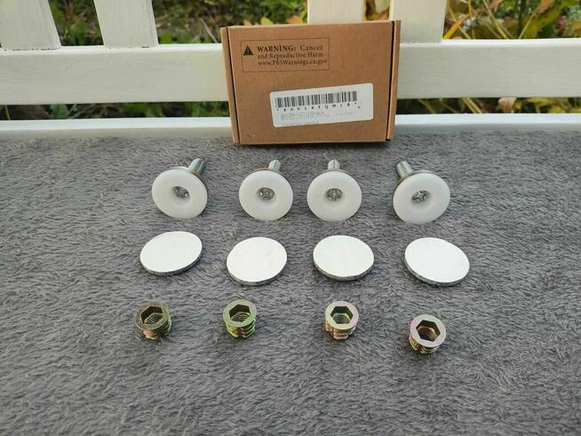 Nóżki Regulowane do mebli stołu szafki krzeseł nogi stopki