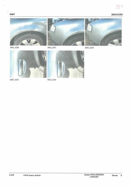 Syndyk sprzeda udział 1/2 - AUDI A4 (rok prod. 2002)