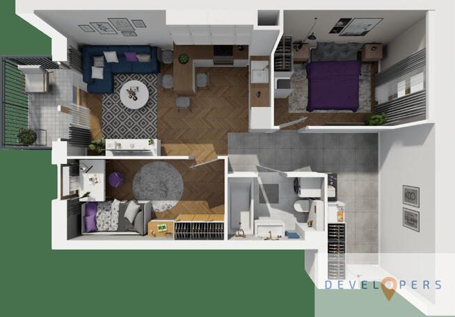 Gotowe nowe 3 pokoje I Sarni Stok I Hala garażowa