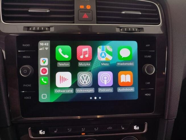 Volkswagen Golf Webasto kamera ledy