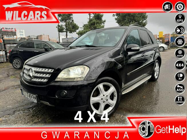 Mercedes ML 420 Klimatronic 3-stref, 4Matic, Airmatic, PDC 2x, Alcantara