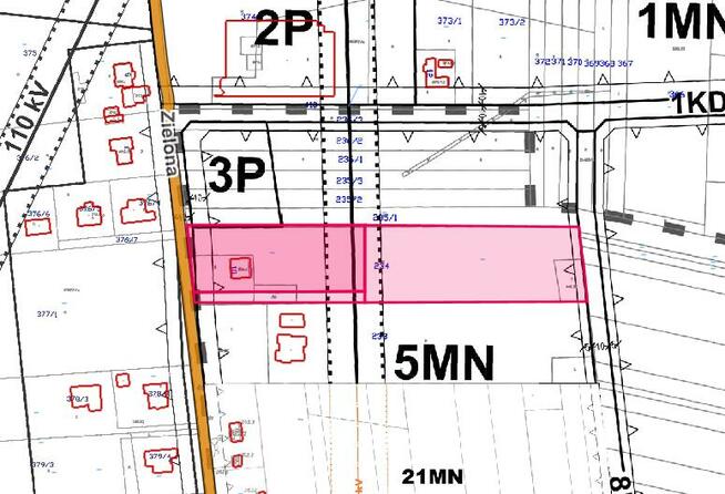 Działka budowlana Słowik gm. Poczesna