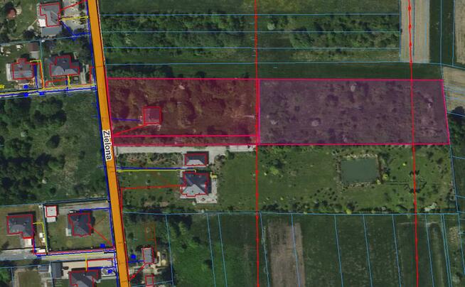 Działka budowlana Słowik gm. Poczesna