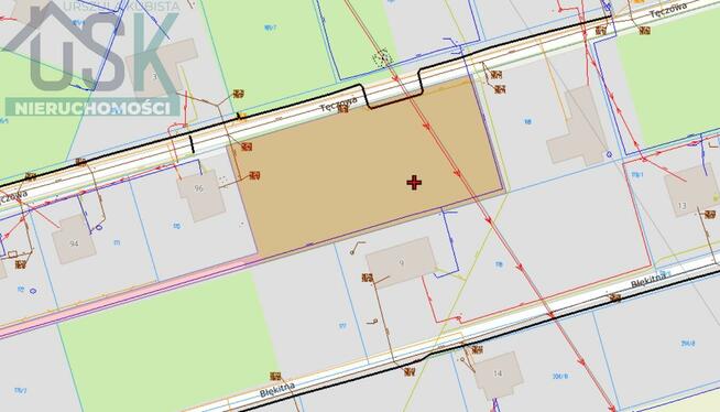 Działka budowlana Skoczów, Tęczowa