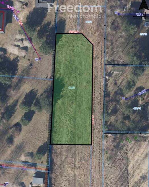 Działka z projektem i pozwoleniem na budowę