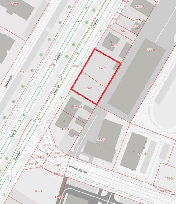 Działka budowlana Kołobrzeg, Żurawia