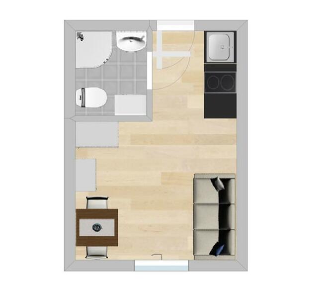 Zamenhofa 29, Śródmieście, jasna kawalerka